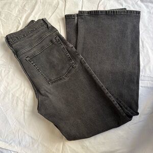 Everlane washed black way high sailor Jeans size 27